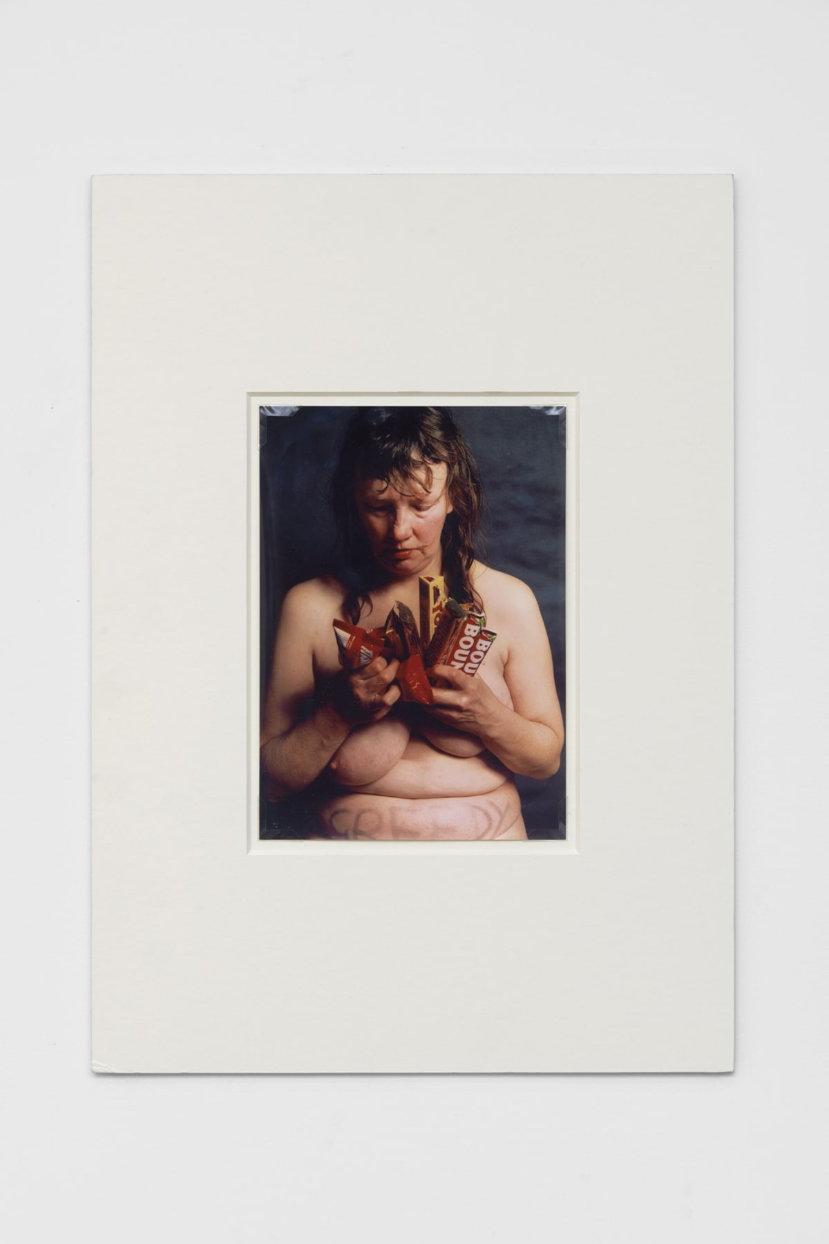 Jo Spence, Photo Therapy: 'Greedy', 1989