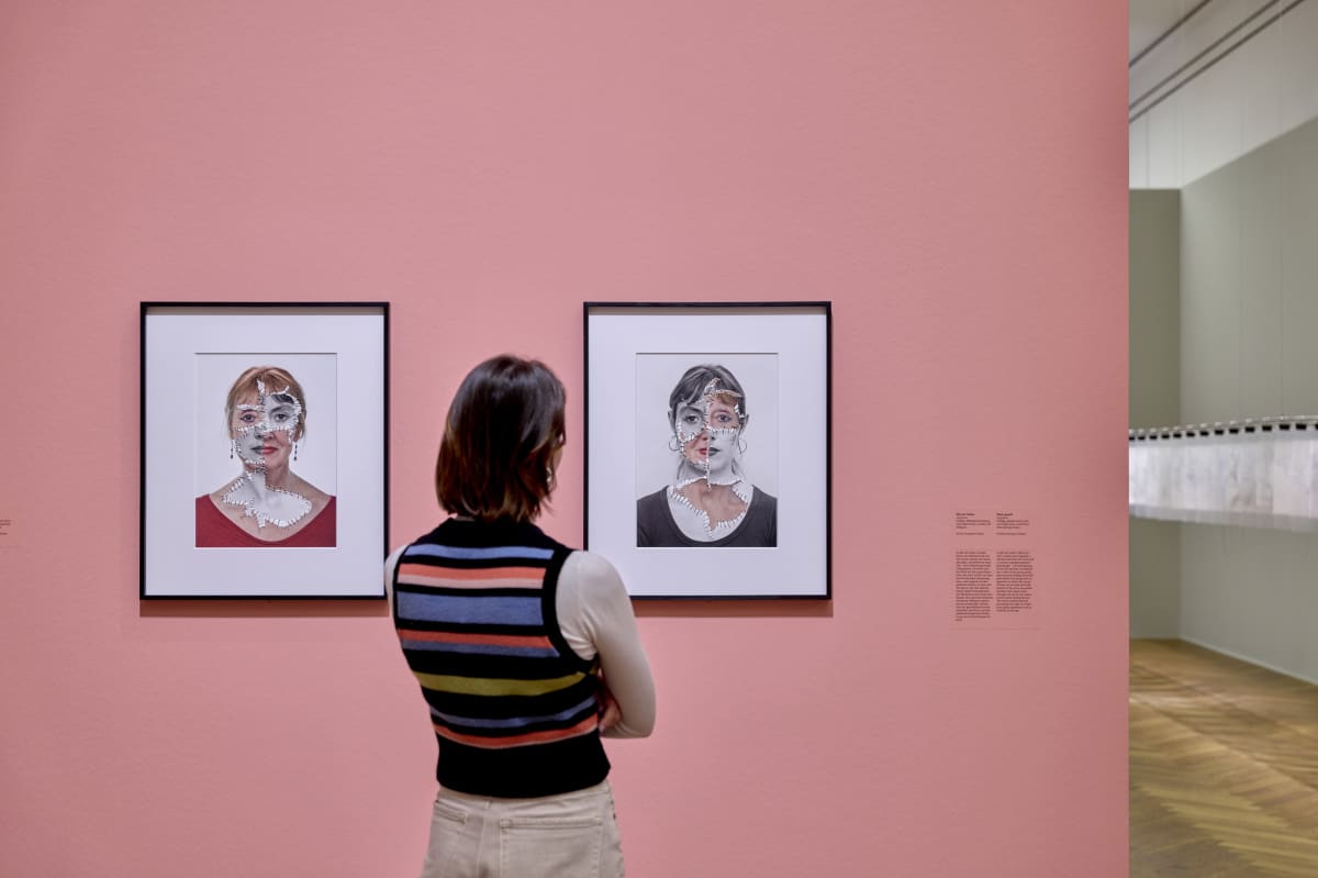 Exhibition view "Uncensored. Annegret Soltau—A Retrospective" Photo: Städel Museum – Norbert Miguletz
