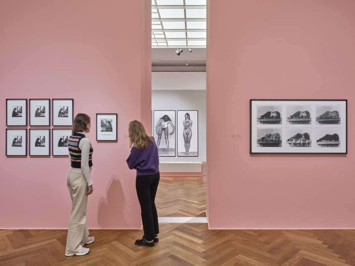 Exhibition view "Uncensored. Annegret Soltau—A Retrospective" Photo: Städel Museum – Norbert Miguletz