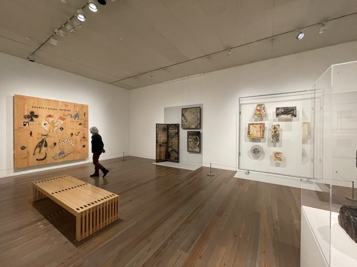 Installation View, Fresh Window: The Art of Display & Display of Art, Museum Tinguely, Basel, Switzerland, 2024