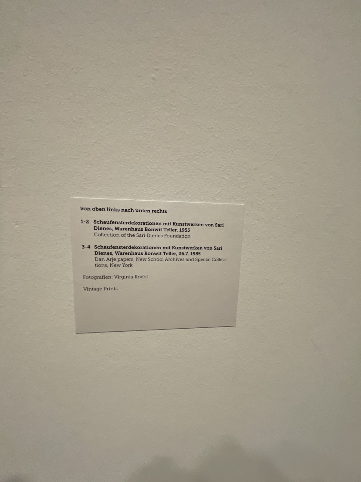Installation View, Fresh Window: The Art of Display & Display of Art, Museum Tinguely, Basel, Switzerland, 2024