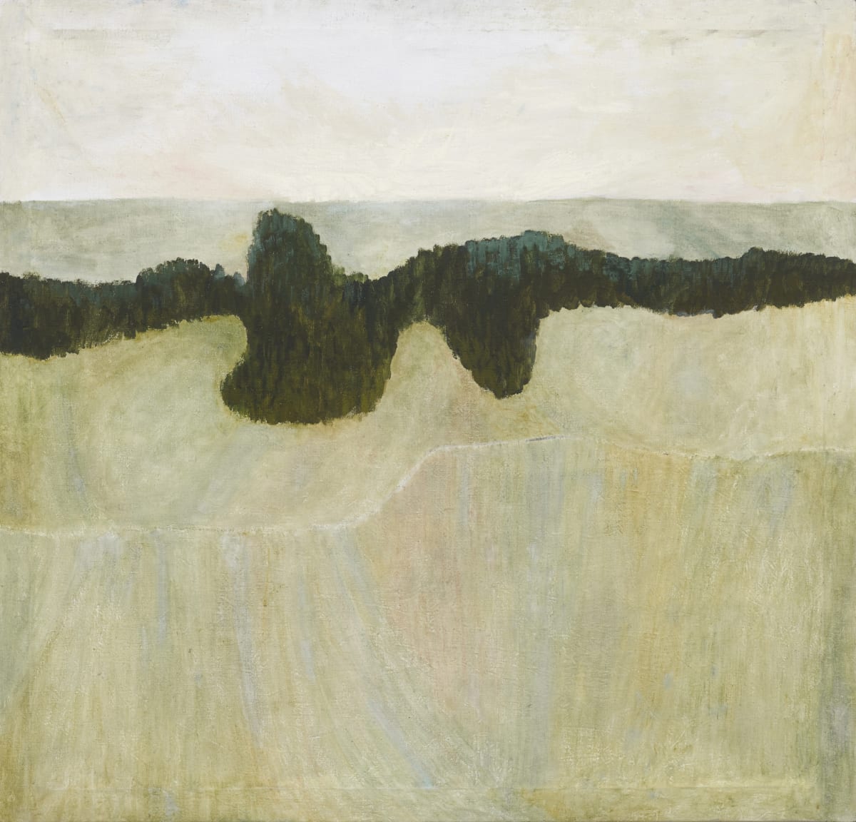 Barbara Levittoux-Świderska, Landscape with a Forest (Pejzaz Z Lasem), 2005