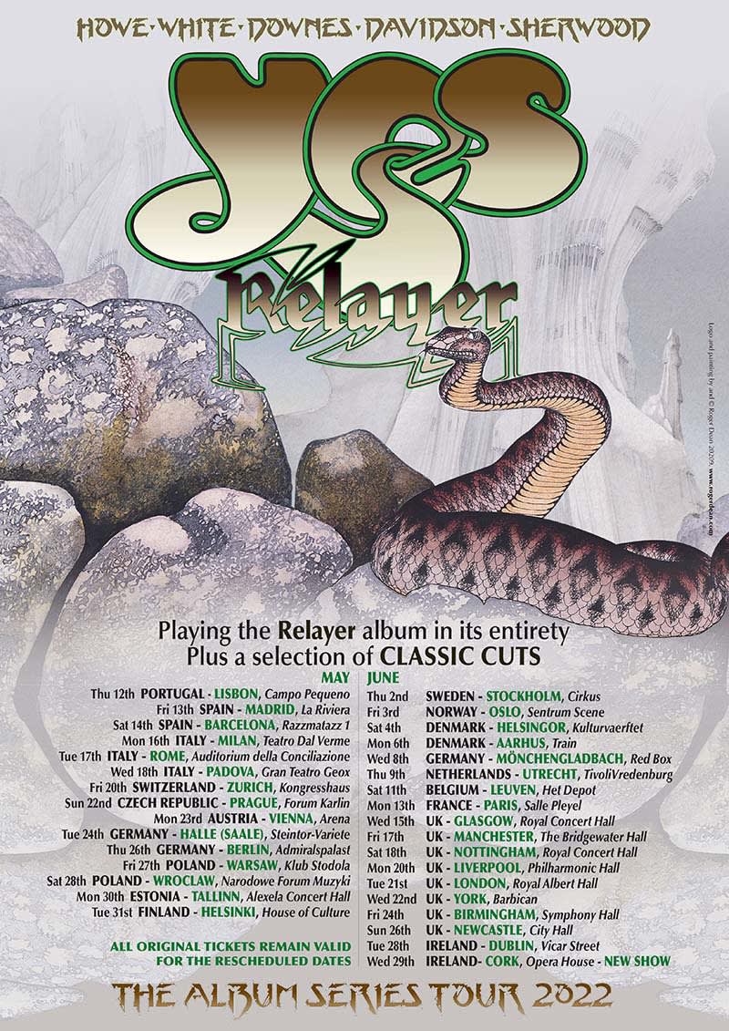 Yes Tour Dates 2022
