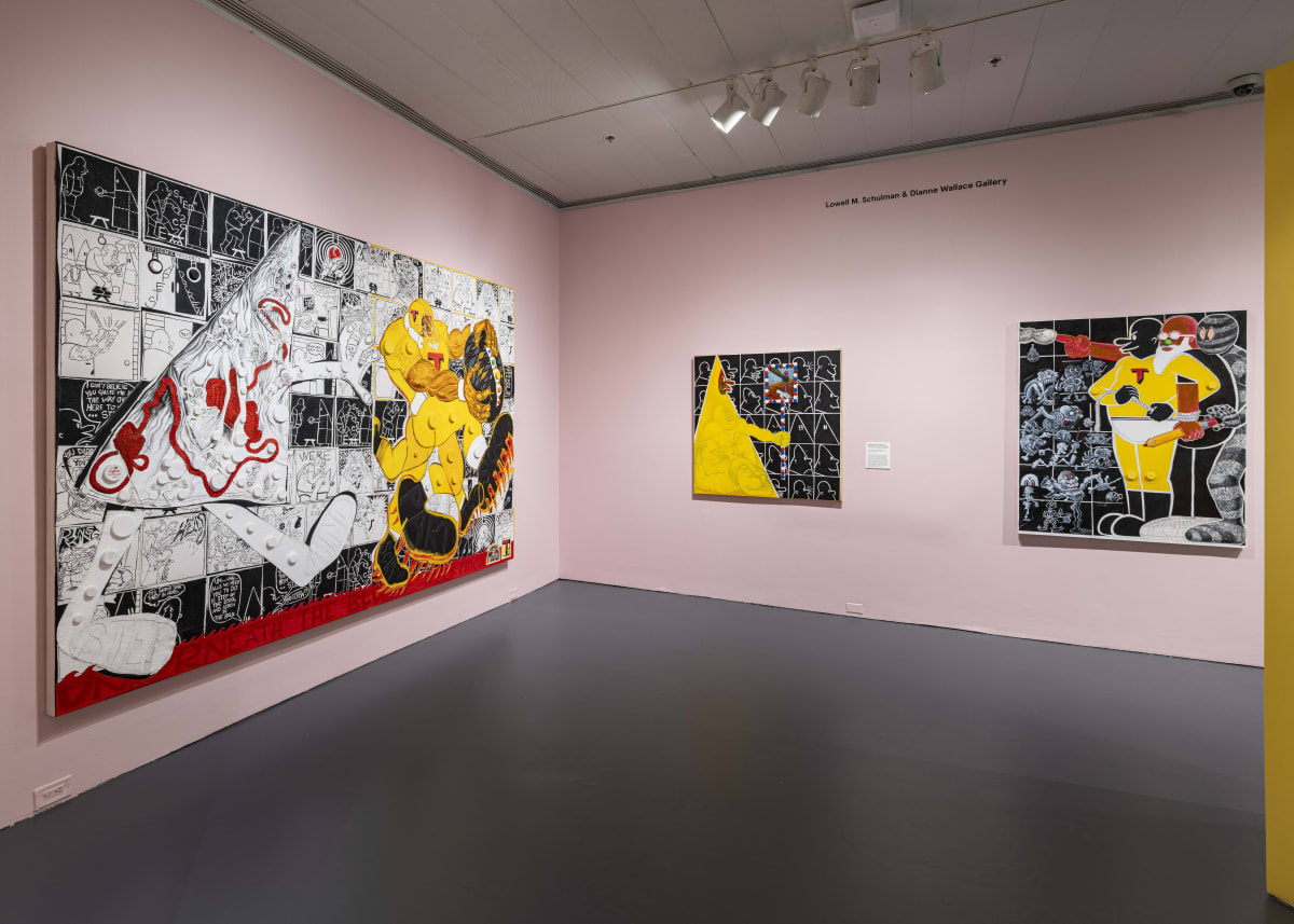 Draw Them In, Paint Them Out: Trenton Doyle Hancock Confronts Philip Guston