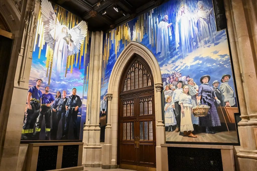 St. Patrick’s Cathedral, America’s Parish Church, Unveils 1,920-Square-Foot Mural by Adam Cvijanovic