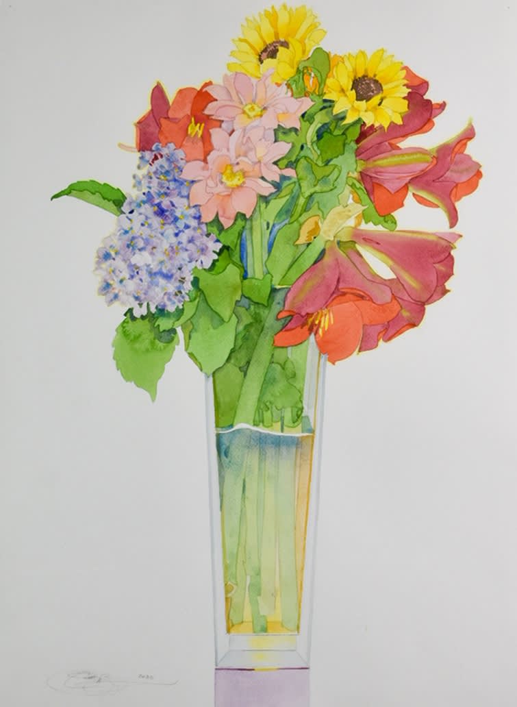 Flowers: Gary Bukovnik Watercolors and Monotypes: Judith