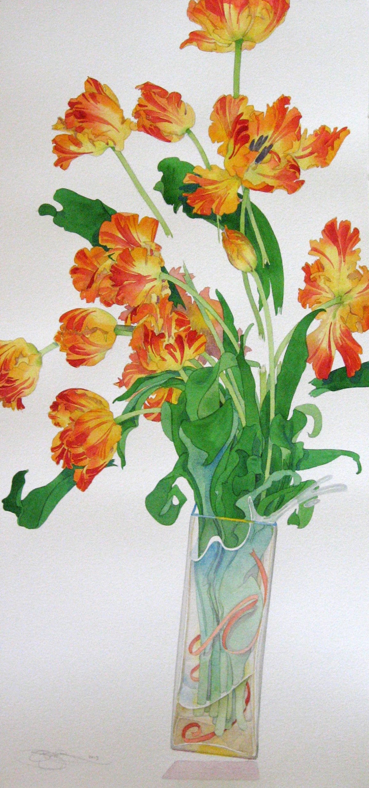Flowers: Gary Bukovnik Watercolors and Monotypes: Judith