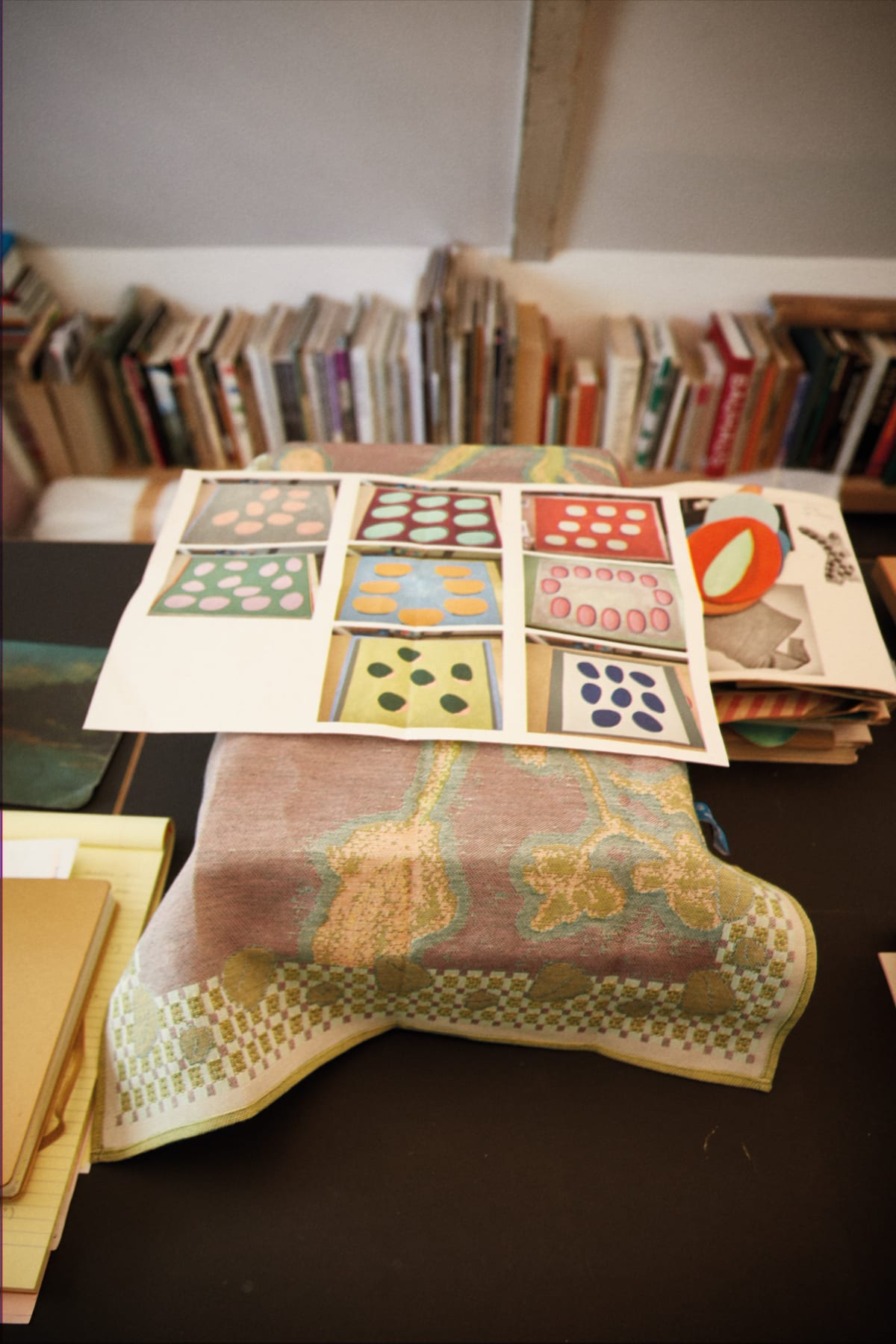 Studio shot of Ruth van Beek's atelier by Koen Hauser.