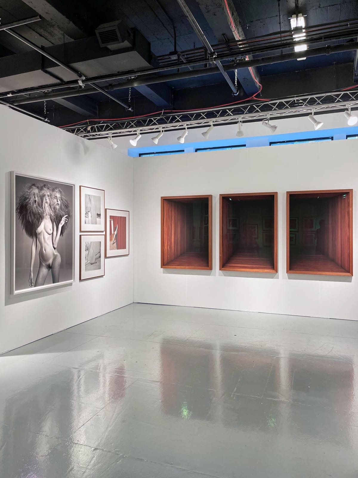 Installation view of The Ravestijn Gallery's booth at AIPAD's The Photography Show 2023