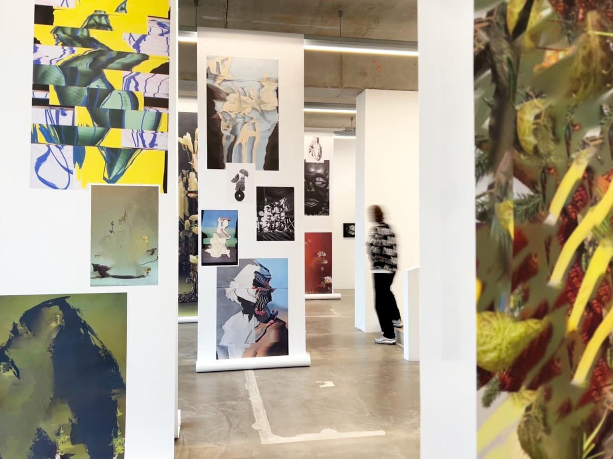 Installation view of 'The Constellation' at The Ravestijn Gallery