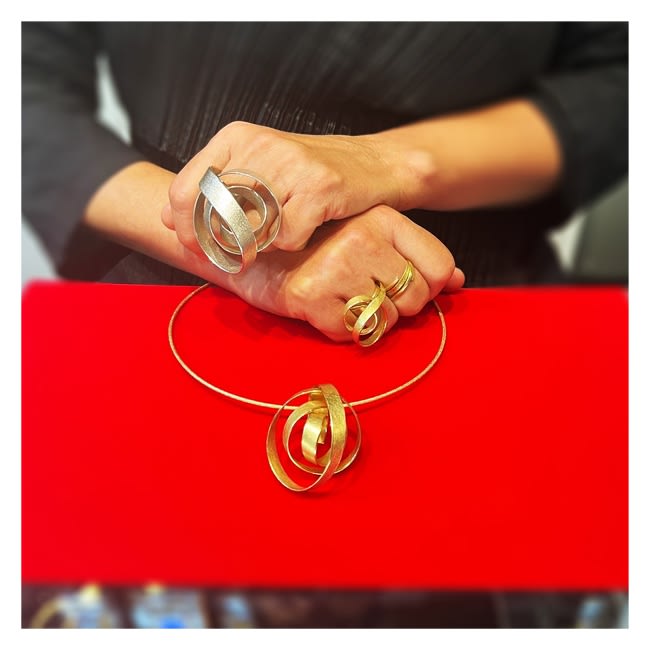 Director of V&A East, Gus Casely-Hayford OBE, curator and cultural historian, chose Ute Decker as one of the 5 makers that really impressed him with their work at Goldsmiths’ Fair 