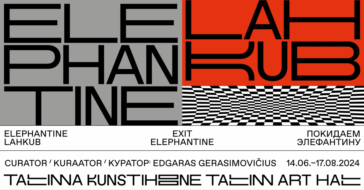 Robertas Narkus as part of 'Exit Elephantine'