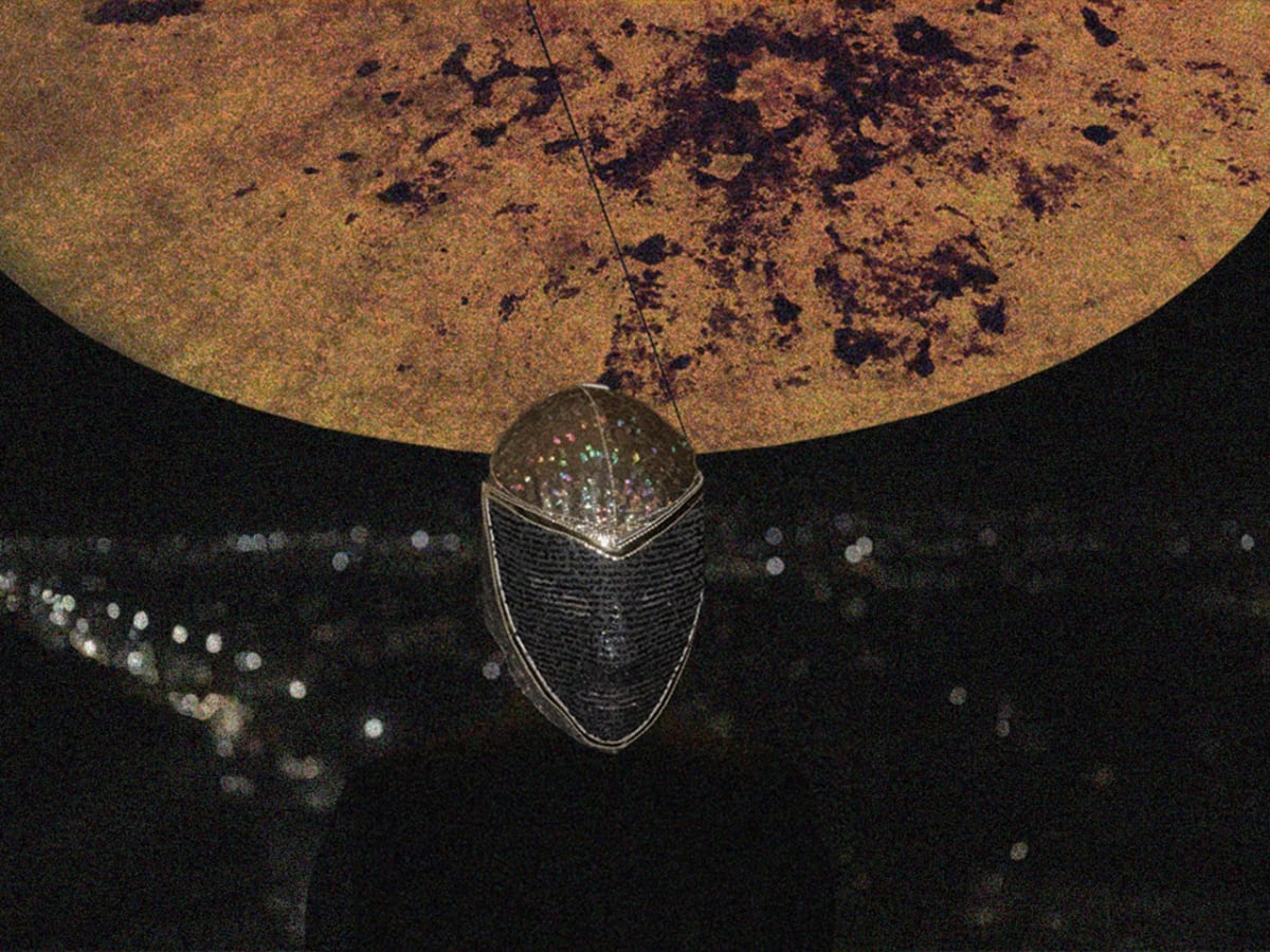 Goda Palekaitė's performance 'Lunar Sisterhood' at the opening of 'Silver Girls'