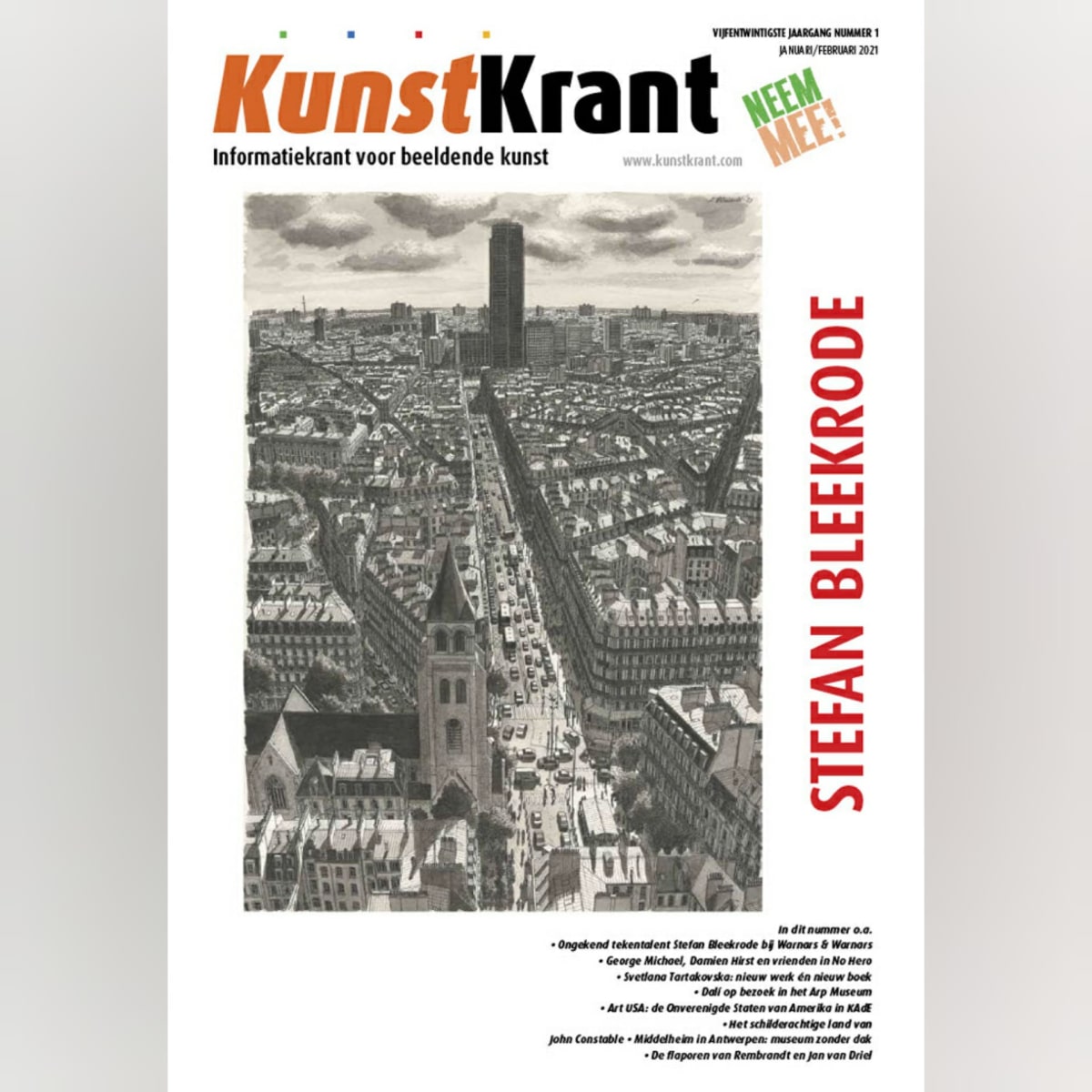 Warnars & Warnars in de Kunstkrant!