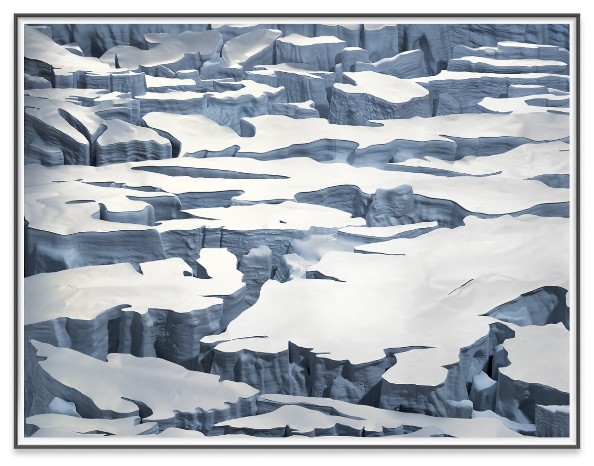 Thomas Demand, Eis, 2025. © Thomas Demand / VG Bild-Kunst, Bonn, 2025 Courtesy Sprüth Magers