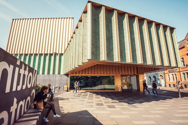 Entrance to Nottingham Contemporary. Image Credit: Marc Atkins.