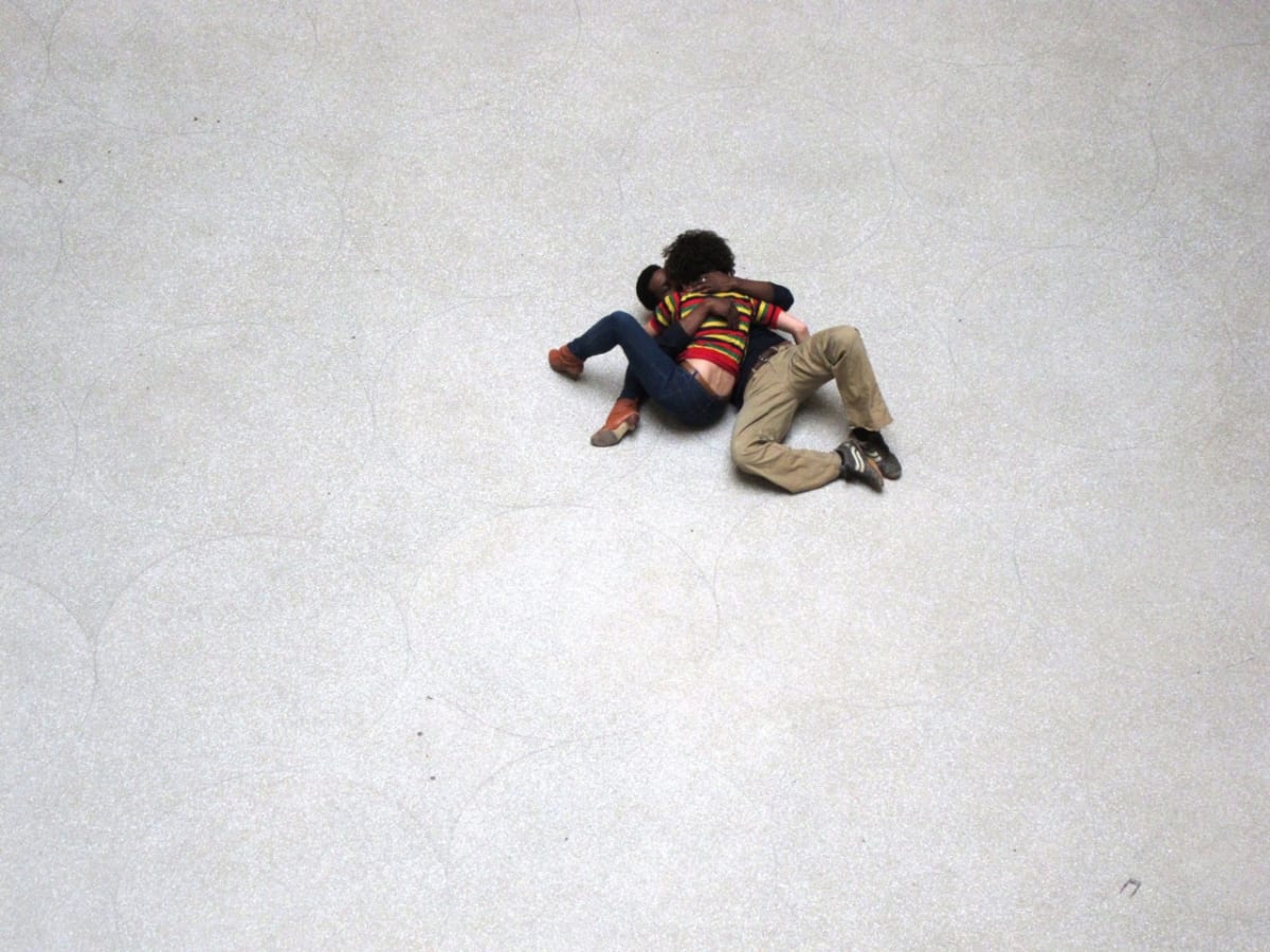 Still from Tino Sehgal’s The Kiss at the Guggenheim Museum, 2010