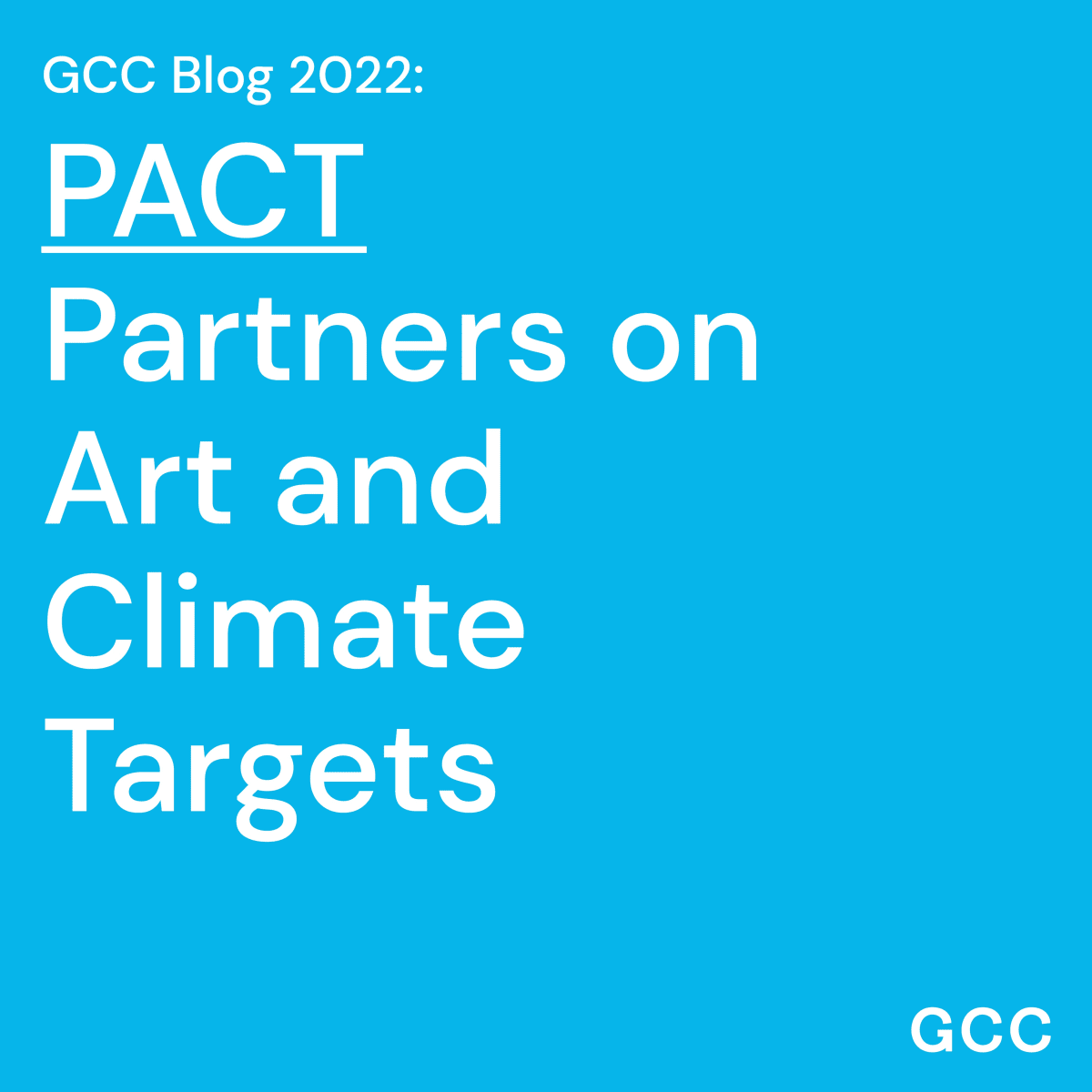 GCC Talks To PACT Members