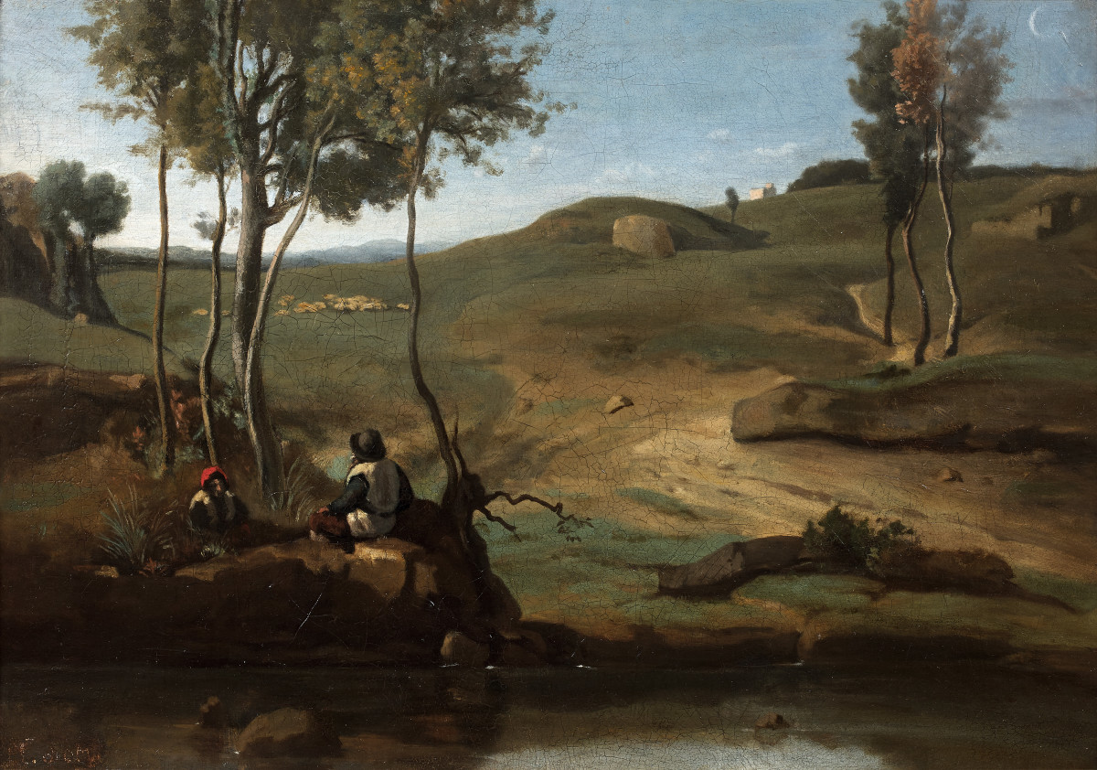 Jean Baptiste Camille Corot Campagne Italienne 1840 Gallery 19c