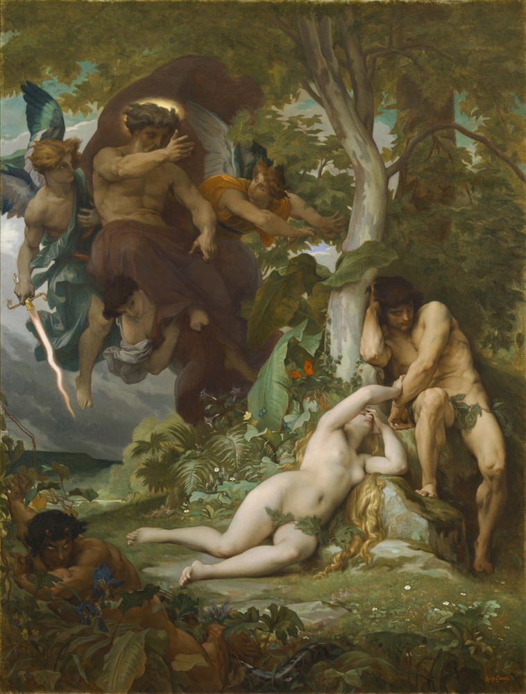 Alexandre Cabanel Le Paradis Perdu 1867 Gallery 19c