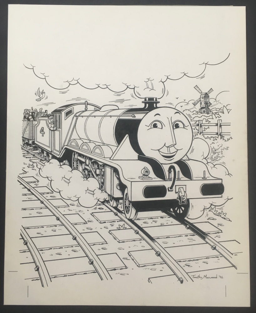 Timothy Marwood Thomas the Tank Engine and Friends Marvel Comics