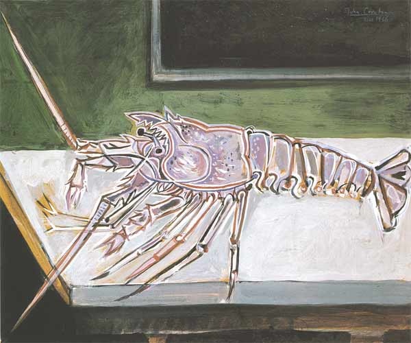 <span class="title">Crayfish on a Table, Chios<span class="title_comma">, </span></span><span class="year">1956</span>