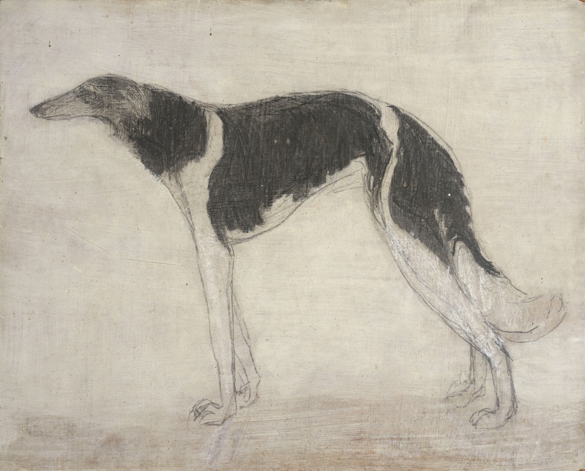 <span class="title">Portrait of Dog Dankoff<span class="title_comma">, </span></span><span class="year">c.1973</span>