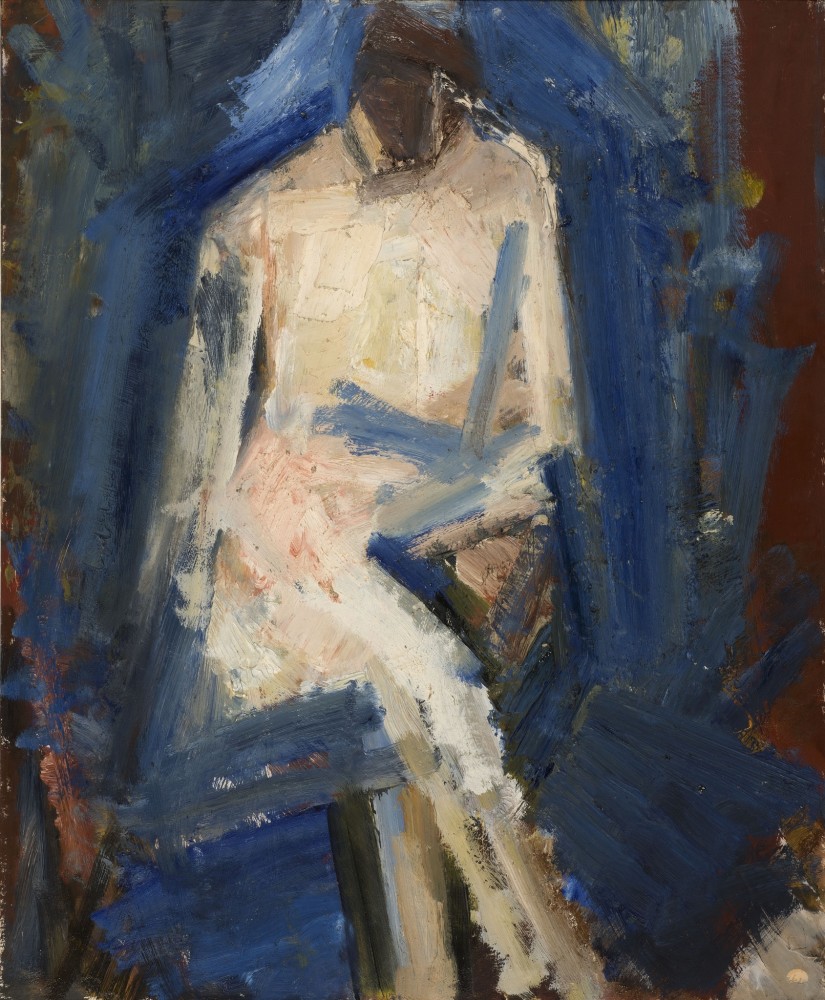 <span class="title">Seated Figure<span class="title_comma">, </span></span><span class="year">1957</span>