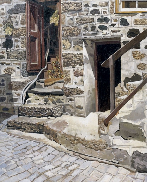 <span class="title">Cottage at St Ives Back Street West<span class="title_comma">, </span></span><span class="year">1938</span>