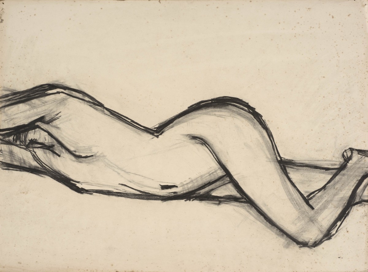 <span class="title">Stretching Figure<span class="title_comma">, </span></span><span class="year">c.1957</span>