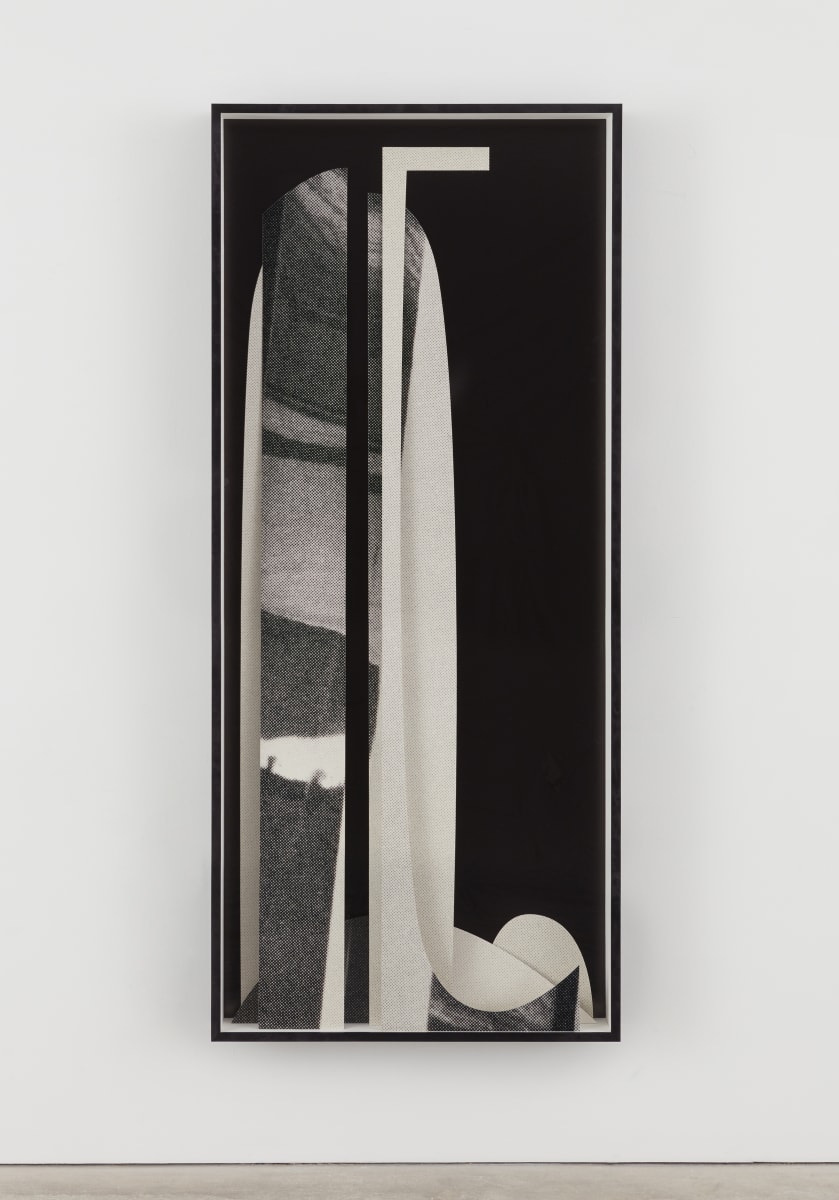 Erin Shirreff, Lacquer, clips and stack, 2018