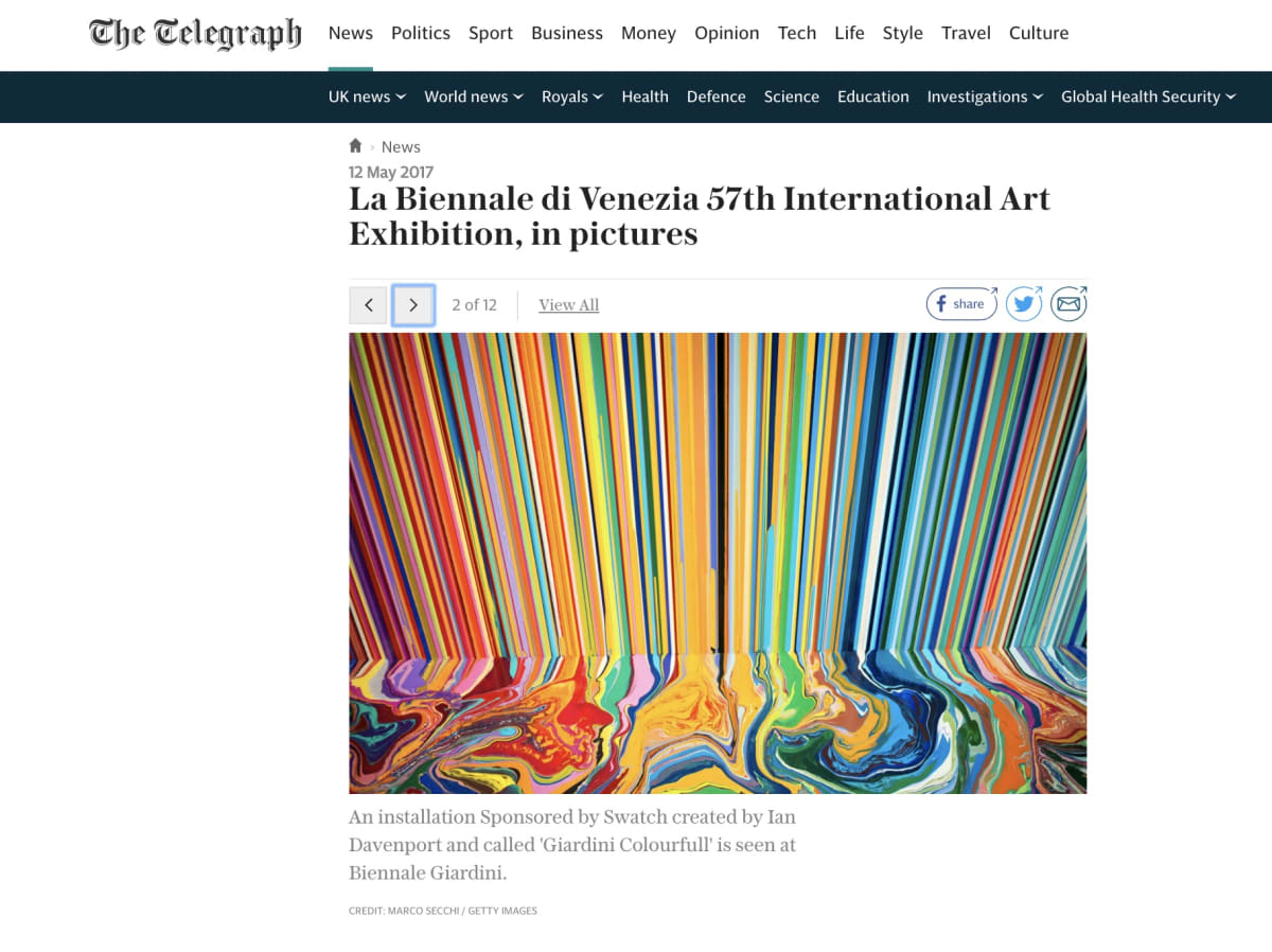 The Telegraph: The Venice Biennale