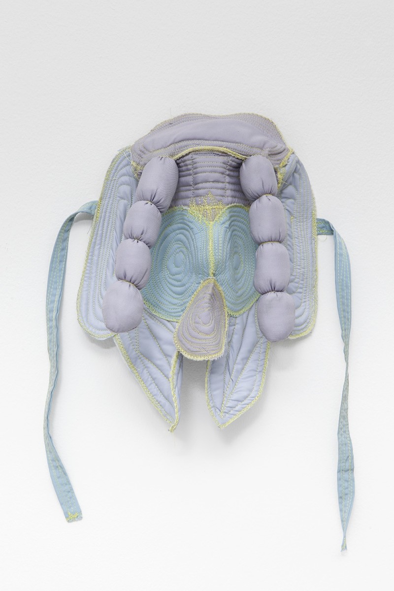Isa Melsheimer Insecta X, 2014 Cloth, cushion batting, thread32 x 30 x 9 cm