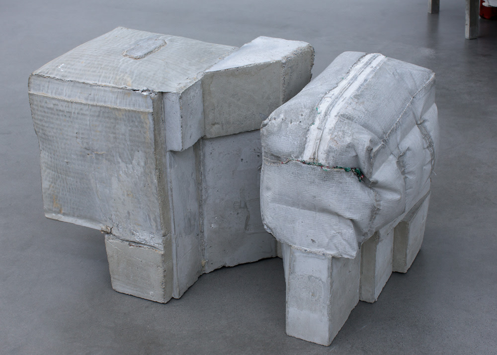 Isa Melsheimer 0-House II, 2012 Reinforced concrete, polystyrene 35,5 x 57 x 36 cm