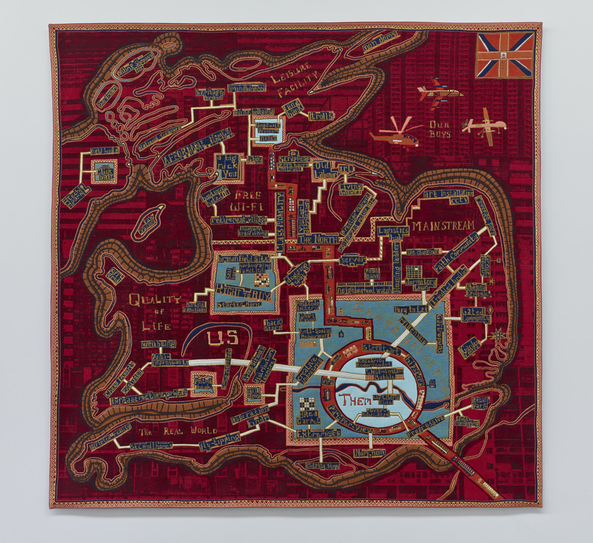 Grayson Perry, Red Carpet, 2017 Victoria Miro