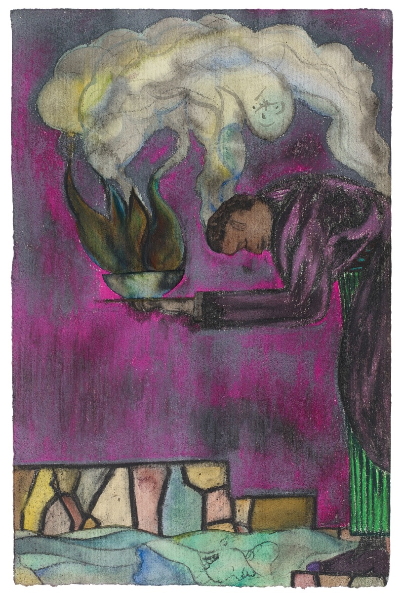 Chris Ofili, Poolside Magic 15, 2013 | Victoria Miro