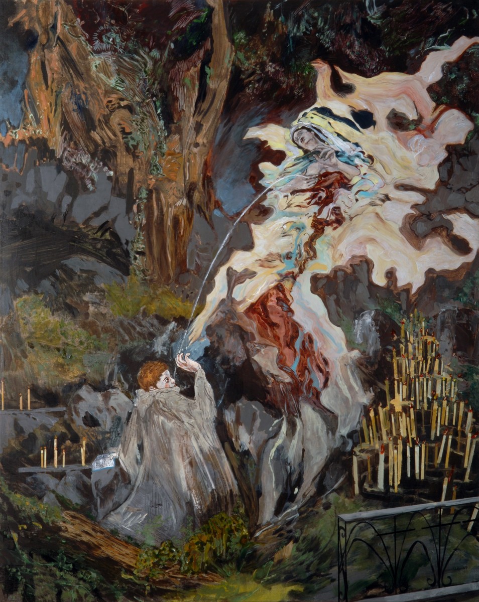 Hernan Bas The Immaculate Lactation Of Saint Bernard 2007