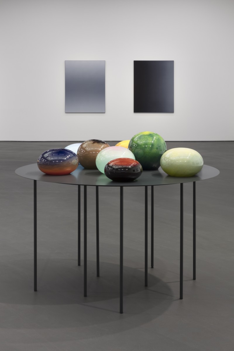 Exhibition view: Matti Braun, Ku Lak, Esther Schipper, Berlin, 2020. Photo © Andrea Rossetti