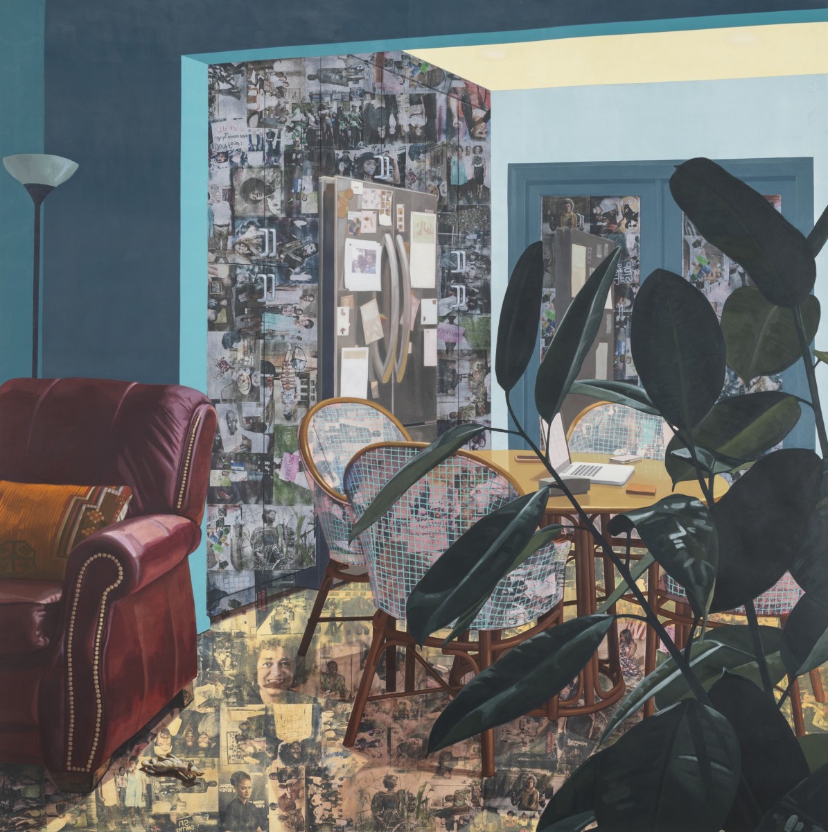 Works by Njideka Akunyili Crosby feature in Inner Spaces at Museum