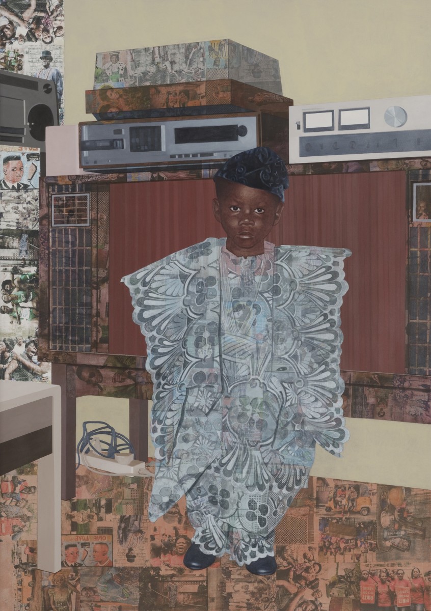 輝い The Hilton Als Series: Njideka Akunyili Crosby travels to 絵画/タペストリー