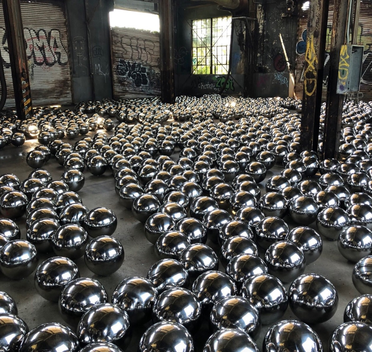 Rockaway! 2018: Narcissus Garden by Yayoi Kusama | Victoria Miro