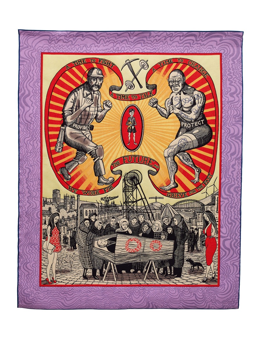 Grayson Perry S Death Of A Working Hero Goes On Display At Durham Cathedral Victoria Miro