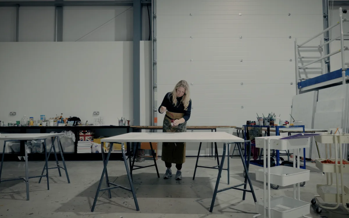 Clare Woods, Artist Studio Film Film by Iceni Studios