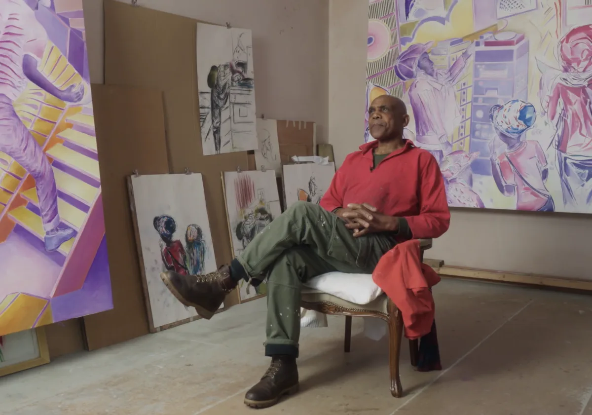 Denzil Forrester, Artist Studio Film Film by Iceni Studios, exhibition footage by Pushpin Films