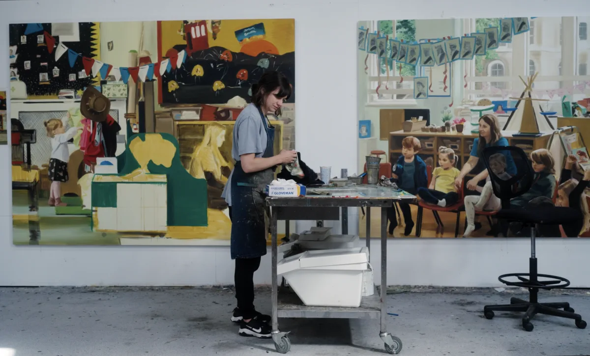 Caroline Walker, Artist Studio Film Film by Iceni Studios