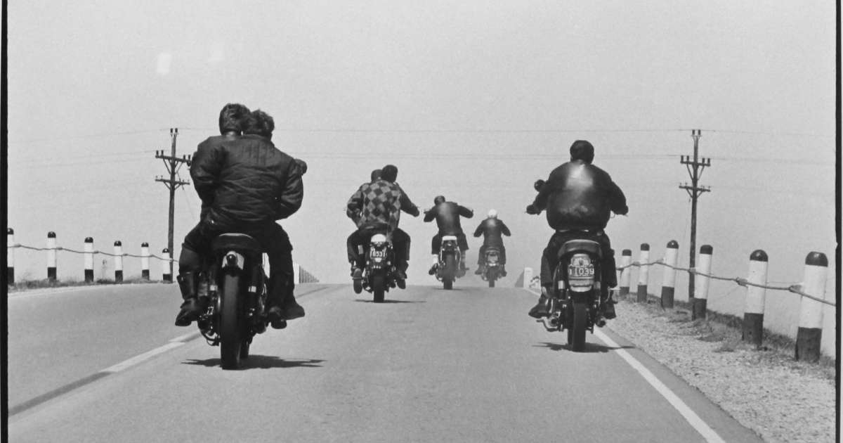 Danny Lyon Route 12 Wisconsin, The Bikeriders Portfolio, 1963
