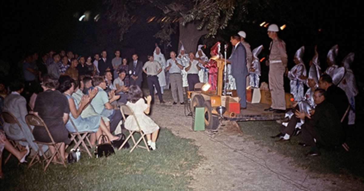 William Christenberry: Trips and Recent Sculpture, KKK Meeting