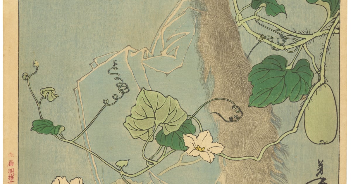 宅配便配送 Yoshitoshi Tsukioka (1839-1892) von Anastasia | Works - 小物