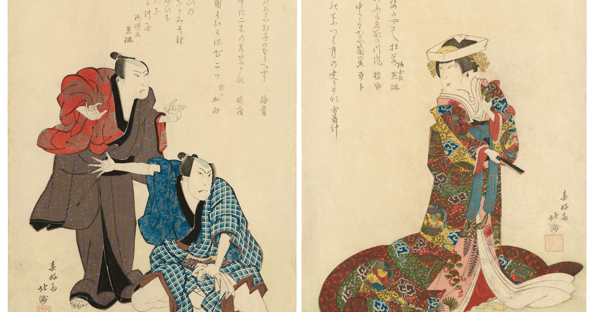 Shunkosai Hokushu (active circa 1810-32) - Works | Anastasia von 