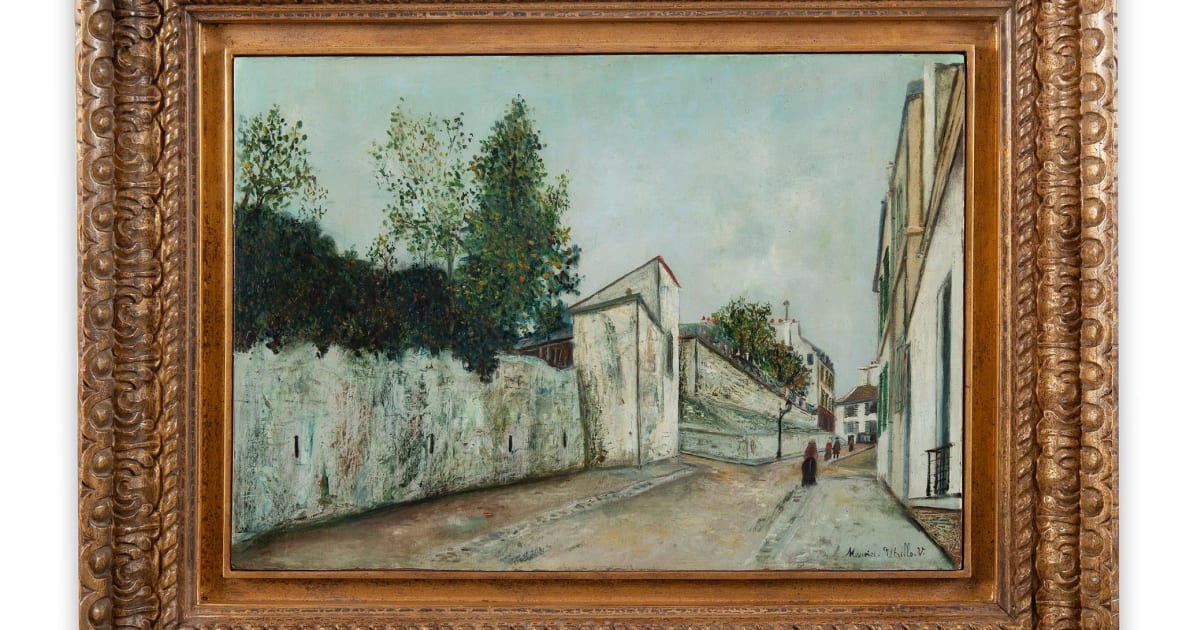Maurice Utrillo、LANNOIS(SEINE ET OISE) Maurice Utrillo | National Gallery of Art